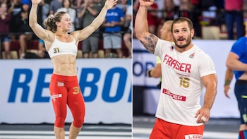 Tia Toomey y Mat Fraser,