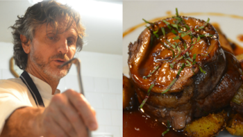 Pablo Massey preparó un menú