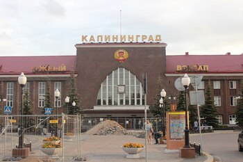 Estación de tren Kaliningrado (fotos: