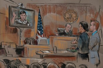 Representación de la audiencia judicial