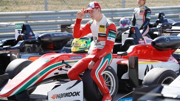 Mick Schumacher consiguió su primera