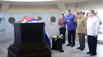 Nicolás Maduro y Raúl Castro