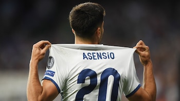 Marco Asensio abrió el marcador