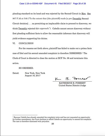 El fallo de la Corte