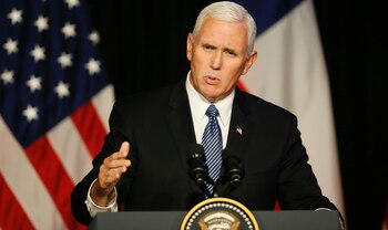Mike Pence, vicepresidente de los