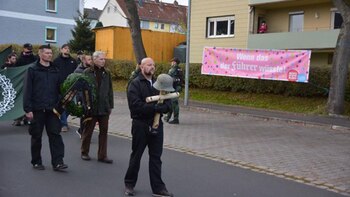 La última marcha, en abril