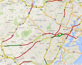 Un mapa de las principales