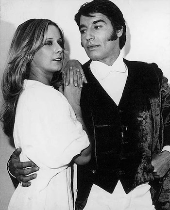 Sandro y la actriz, María Valenzuela