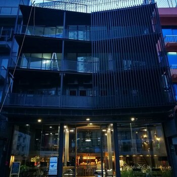 El edificio, ubicado en el