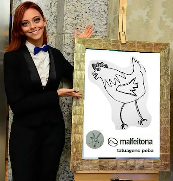 La artista bautizó su técnica