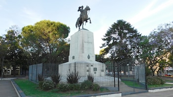 La estatua de San Martín