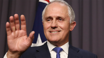 Malcolm Turnbull, primer ministro de