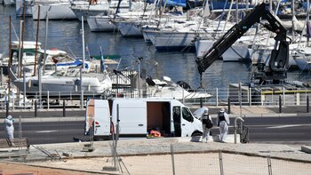 La furgoneta que embistió a