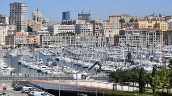 Uno de los puertos de