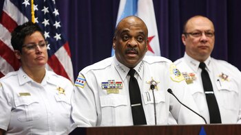 Eddie Johnson, de la policía