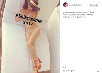 El desnudo de Griselda Siciliani