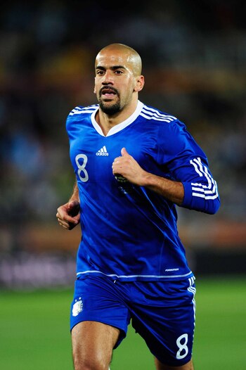 Juan Sebastián Verón disputó tres