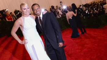 Lindsey Vonn y Tiger Woods