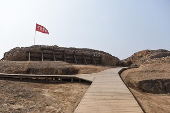 El sitio arqueológico Shimao, una