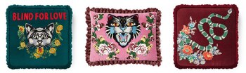 Los almohadones de Gucci, la