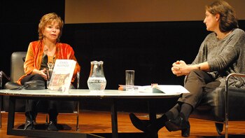 Allende estuvo acompañada de María