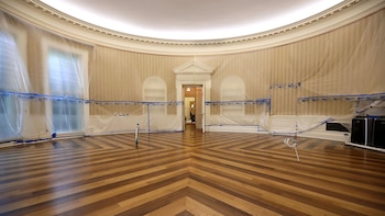 Así lucía la oficina presidencial