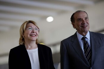 Luisa Ortega y Aloysio Nunes