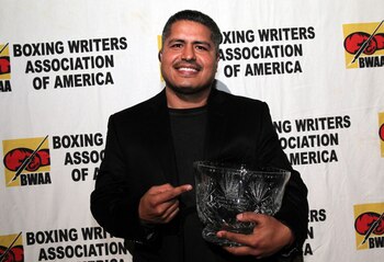 Robert García, ganador de dos premios como entrenador del año de boxeo