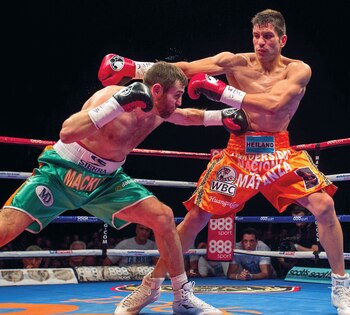Jorge Sebastián Heiland, boxeador argentino, ex campeón internacional mediano del CMB