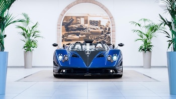 El frente del Pagani Zonda