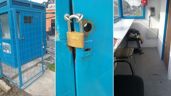 Las nuevas garitas de los