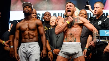 McGregor ya apareció en ropa
