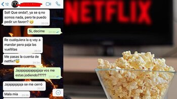 La pelea de dos ex por una cuenta de Netflix