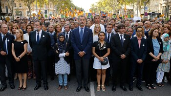 Mariano Rajoy, el rey Felipe