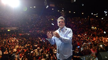 Sergio Massa en un acto