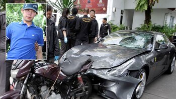 Así quedó el lujoso Ferrari