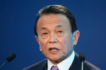Taro Aso, ministro de Finanzas de Japón (REUTERS/Lucy Nicholson)