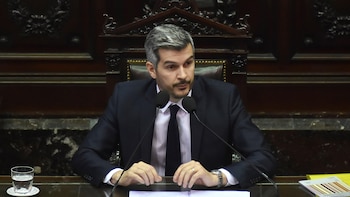 El jefe de Gabinete Marcos