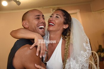 Ayelén Paleo se casó con