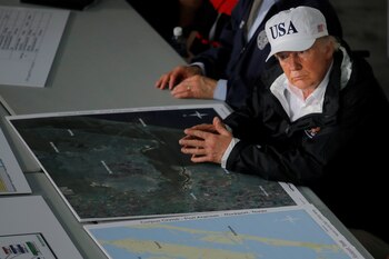 El presidente Donald Trump donará