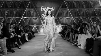 Desfiló para las mejores marcas,