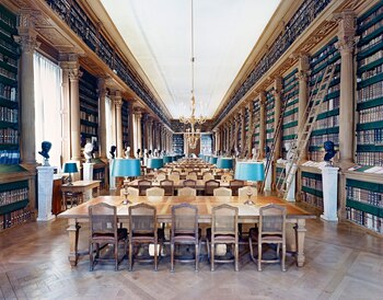 Blibliothéque Mazarine Paris, 2007. C-Print.