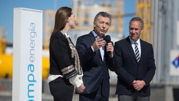 Macri inauguro la Central Eléctrica