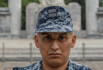 Gonzalo durante la entrevista en