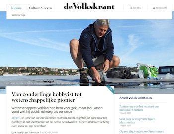 Jon Larsen trabajó durante ocho