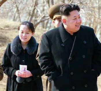La hermana del líder norcoreano,