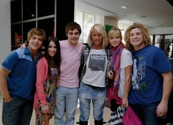Cris Morena y los chicos