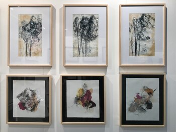 Grabados con técnica mixta y