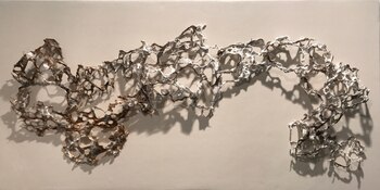 Una obra de la artista,