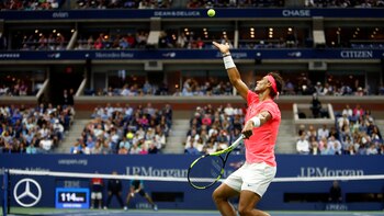 Rafael Nadal padeció durante los